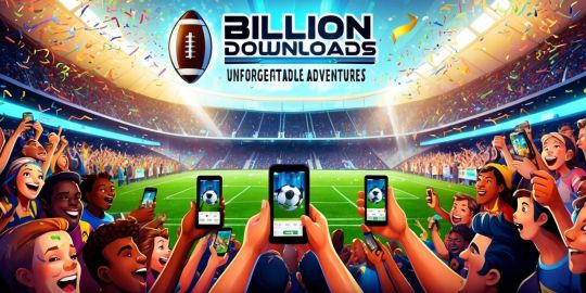 Digital Football Revolution: Celebrating a Billion Downloads and Unforgettable Adventures Image