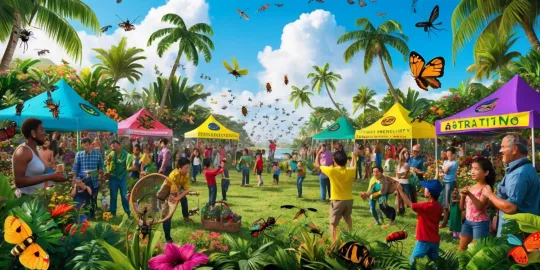 Island Insect Quest: A Thrilling Festival of Nature, Strategy, and Community Image