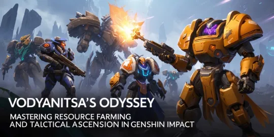 Vodyanitsa's Odyssey: Mastering Resource Farming and Tactical Ascension in Genshin Impact Image