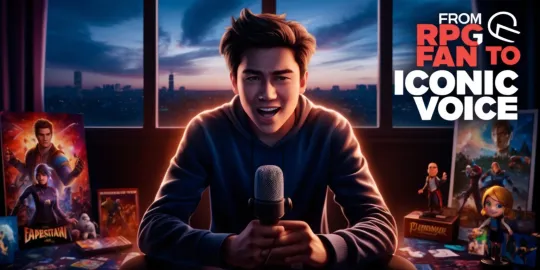 From RPG Fan to Iconic Voice: A Journey into Video Game and Film Stardom Image