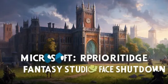 Microsoft Reprioritizes Amid Uncertainty: Cambridge Fantasy Studio Faces Shutdown Image