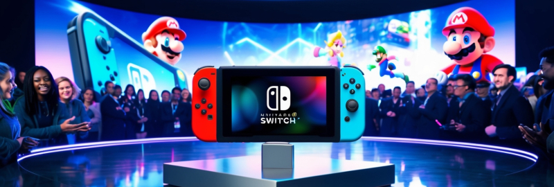 Excitement Builds for Nintendo Switch 2: Sneak Peek at Design and Features from CES 2025