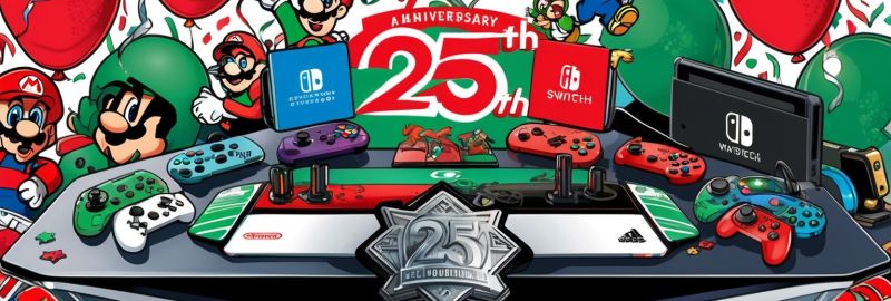 25th Anniversary Milestone: Hori Unveils Exclusive Nintendo Accessories and Character-Inspired Controllers