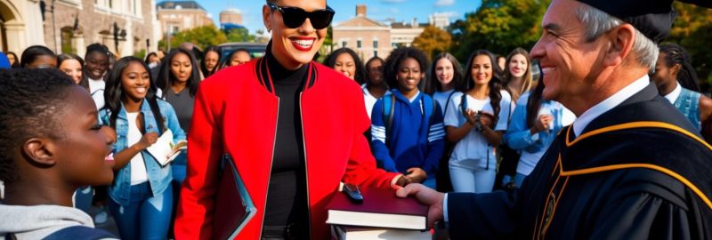 Campus Comeback: When Fame Meets Academia