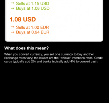 Currency Converter Screenshot 2