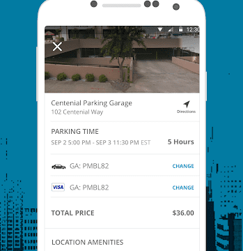 ParkMobile - Find Parking Screenshot 2