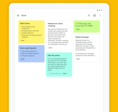 Google Keep - Notes and Lists Screenshot 10