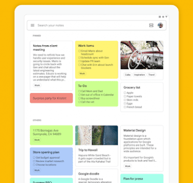 Google Keep - Notes and Lists Screenshot 6