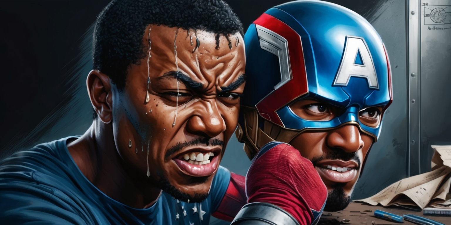 Anthony Mackie's Struggle with Captain America's Helmet Leads to Costume Redesign for Brave New World