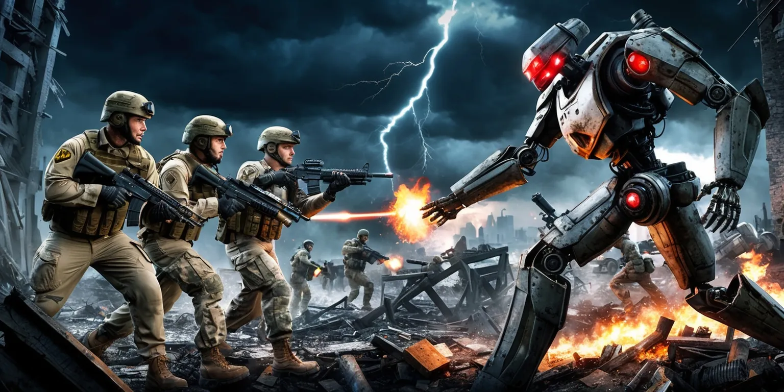 Army Rangers and the Relentless Robotic Adversary