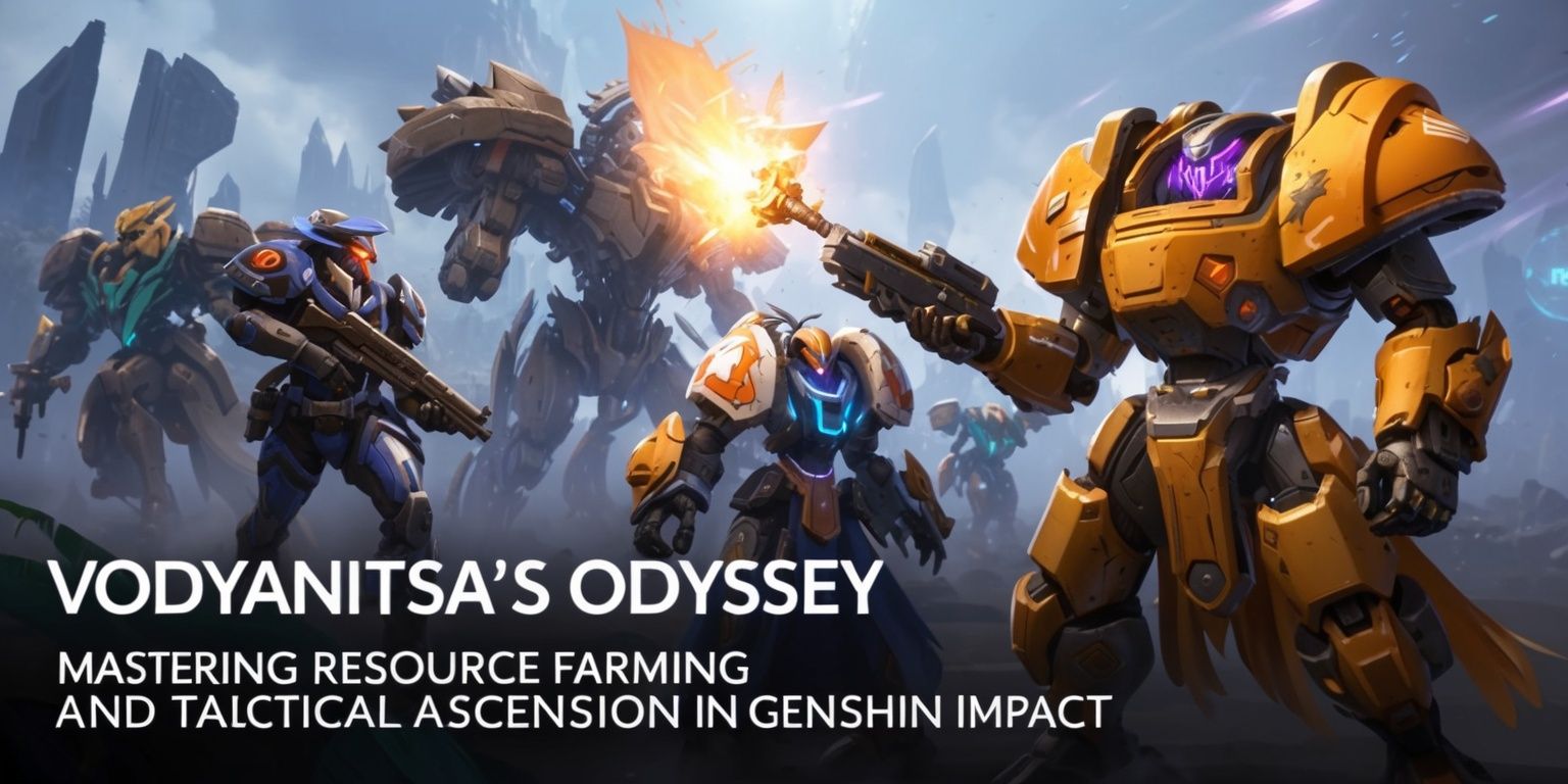 Vodyanitsa's Odyssey: Mastering Resource Farming and Tactical Ascension in Genshin Impact