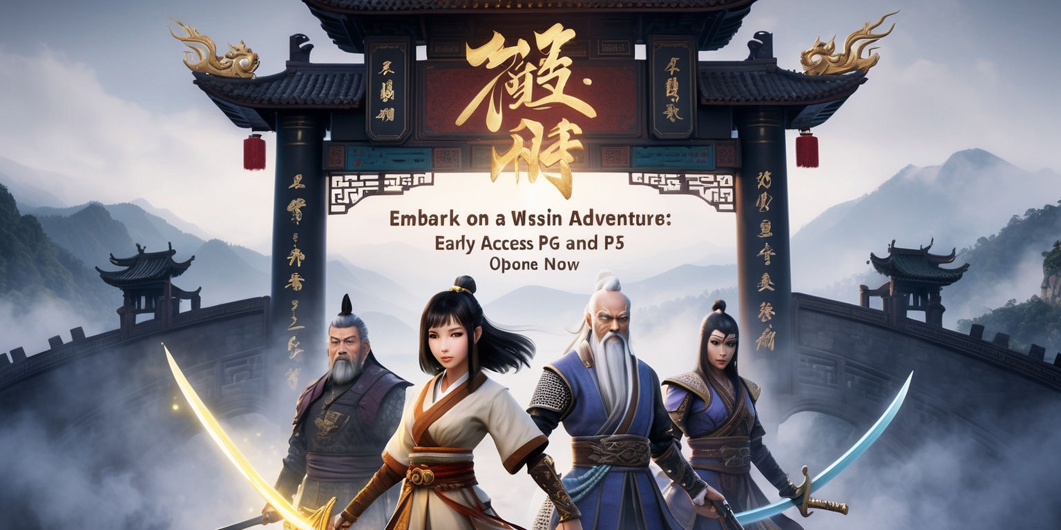 Embark on a Wuxia Adventure: Early Access for PC and PS5 Opens Now Image