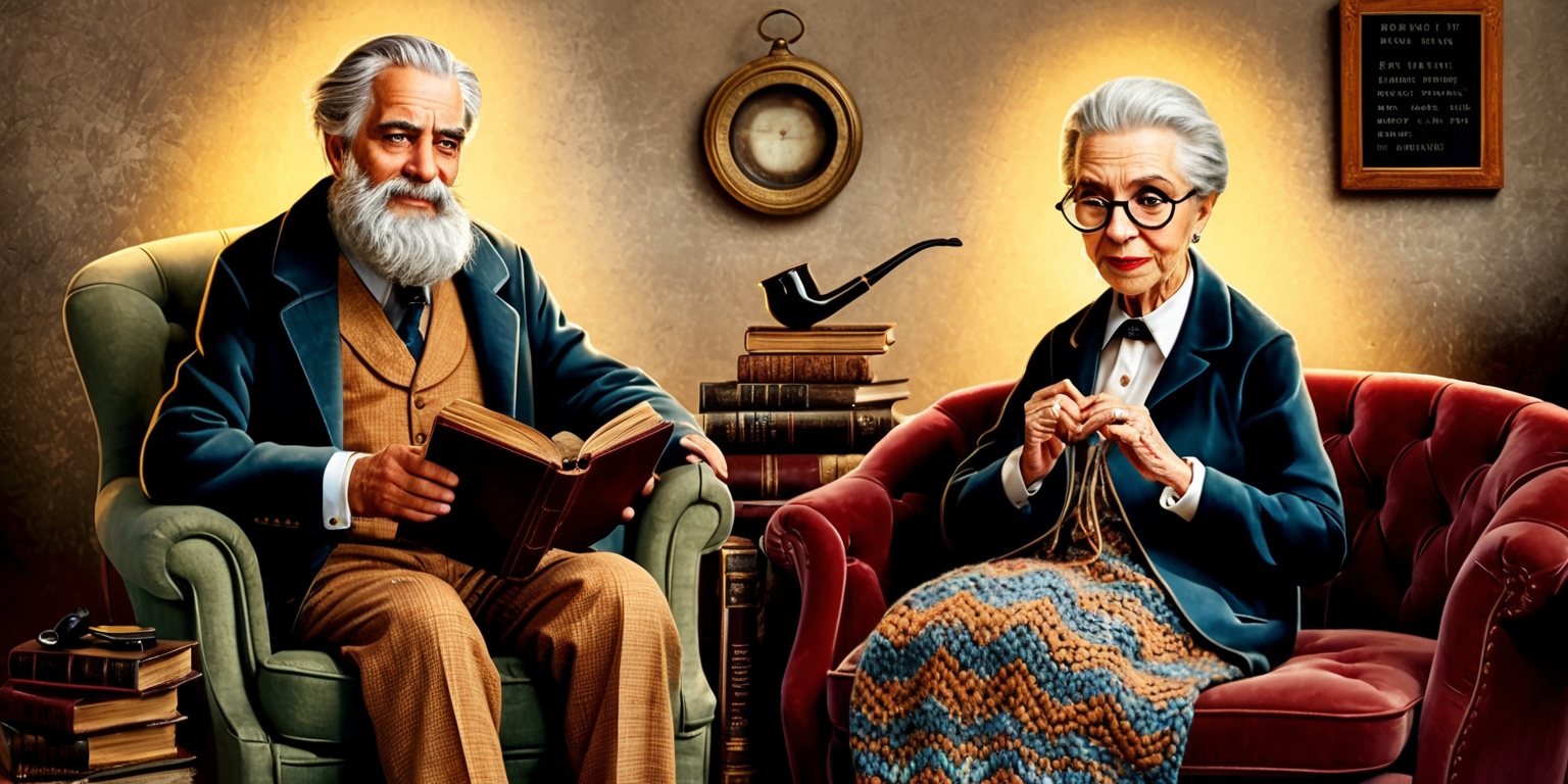 Retired Sleuths: A Classic Mystery Reimagined Image